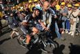 Video: Mark Cavendish out of Tour de France after this crash in Harrogate [Graphic content]