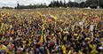 Pics: Just look at the crowd that turned out to welcome Colombia home from Brazil