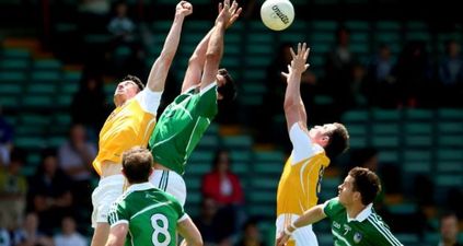 Pic: The Sunday Independent’s Limerick v Antrim report had quite a bizarre headline