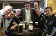 Pic: So, one of the stars of Anchorman was in Naomh Jude GAA club yesterday to watch a match and have a pint