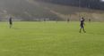 Video: Meath footballers enjoy very different weather conditions on the same pitch during warm-up