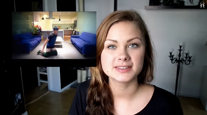 Video: Watch as a Swedish woman attempts to put on pants with no hands