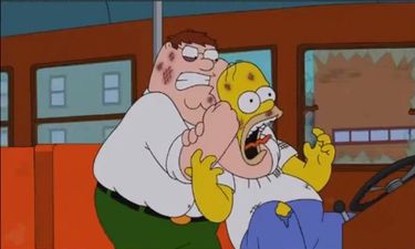 Pics: Seth MacFarlane and Matt Groening draw sketches of each other