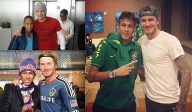 Holy sh*t! David Beckham’s ‘Get Well Soon’ Facebook post to Neymar has exploded in just 24 hours