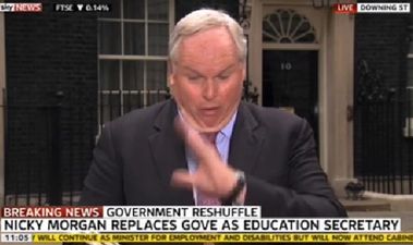 Vine: Sky News reporter swallows a fly on live TV and soldiers on heroically