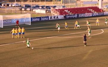 Video: Megan Connolly’s stunning free-kick winner in Ireland women’s under-19’s brilliant win over Sweden last night