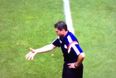 Vine: New England Revolution manager Jay Heaps shakes hands with imaginary counterpart