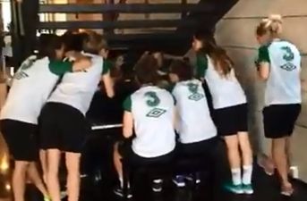 Video: The Irish women’s under-19s team aren’t just good at football; they’re great singers as well