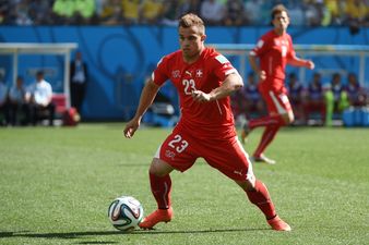 Vine: Switzerland’s Xherdan Shaqiri shows he’s cool ahead of the white hot battle with Argentina