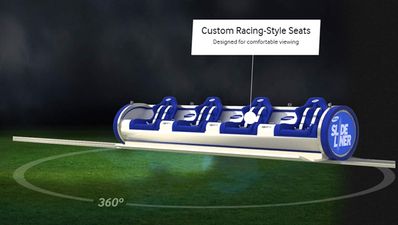 Video: These ‘slideliner’ seats in Australia are either the best or worst seats ever for a rugby game