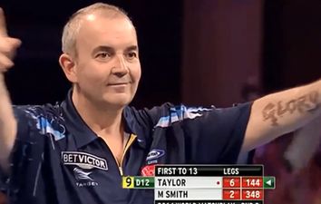 Video: Phil Taylor made nine-darters look easy with this effort at the World Matchplay last night