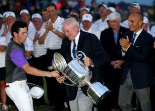 Video: Rory McIlroy shows off cat-like reflexes after winning 96th PGA Championship