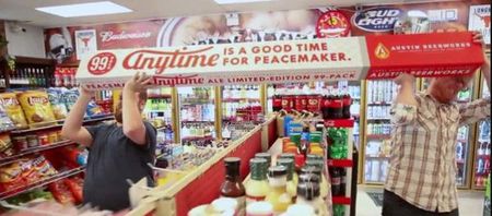 Video: Texas brewing company puts seven-foot long, 99 pack of beer on sale