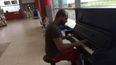 Video: Passenger starts playing on public piano in airport, covers Beethoven spectacularly
