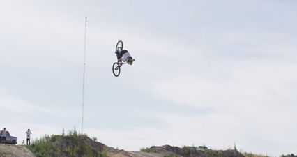 Video: This guy pulled off the first-ever triple backflip on a mountain bike