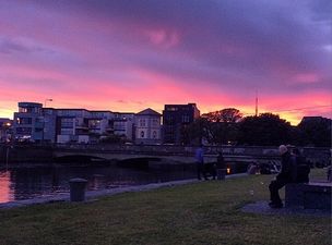 Pic of the day: Stunning sky over Wolfe Tone Bridge in Galway