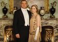 Pic: Downton Abbey cast respond to plastic water bottle gaffe in style