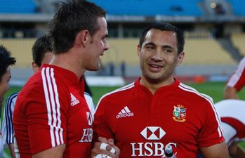 Pic: Former Lions centre Riki Flutey’s hamstring injury is all kinds of awful looking