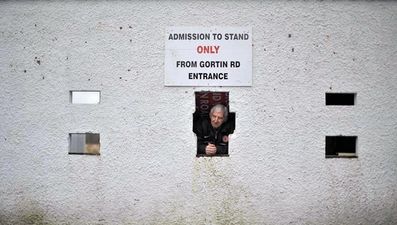 Pics: Healy Park in Omagh left under water after last night’s deluge of rain
