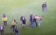 Video: Mayo fans lose the plot at the end of the match – garda pushes young supporter over
