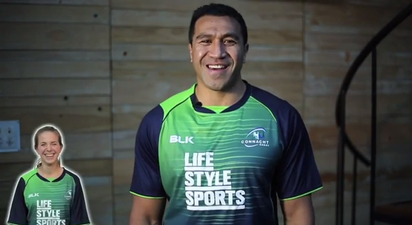 Video: Mils Muliaina sends quite a strange video message to Connacht fans