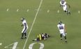 Video: Check out this monster hit during the Steelers-Eagles NFL pre-season match