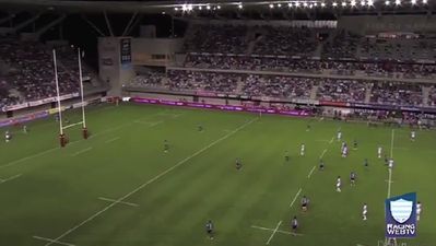 Video: Check out Racing Metro’s Johan Goosen hit a monster 53-metre drop goal