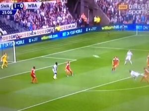 Vine: A simply stunning volley from Swansea’s Wayne Routledge against West Brom