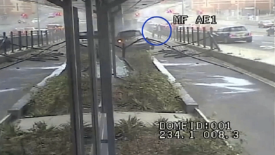 Video: Pedestrians lucky to escape death following this explosive car crash