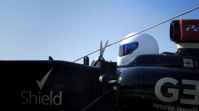 Video: Watch as The Stig performs 100m bungee jump in stolen Lotus F1 car