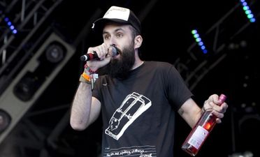 Rapper Scroobius Pip delivers on his promise to buy his 100k Twitter followers a drink