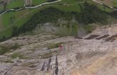 Video: This is fantastic footage shows what happens when BASE jumps go slightly wrong