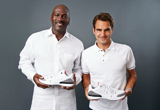 Video: Roger Federer and Michael Jordan have teamed up to create these slick looking shoes