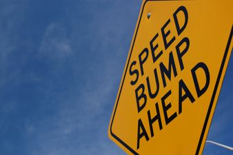 Pic: This homemade speed ramp sign in Cavan is absolutely priceless