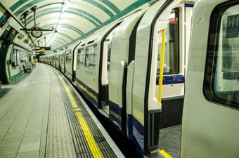 Pics: Amazing scenes as commuters in Australia push train over to release man trapped against platform