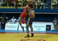 Video: Iranian wrestler pulls off ridiculous takedown move at the Junior World Championships