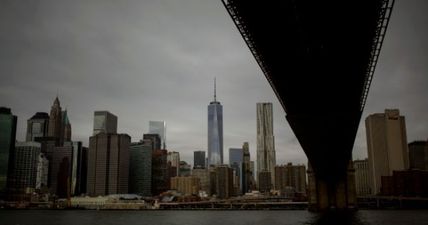 PIC: New York City as seen from the International Space Station on September 11th, 2001