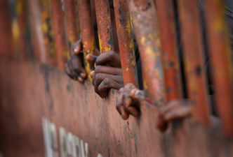 Video: Frightening moment caught on camera as Ebola patient escapes medical centre in Liberia