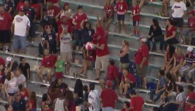 Video: This beachball hating sports fan ruined everyone’s fun at a game in Arizona
