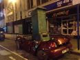 Pic: ‘Limerick Giant’ does serious damage to car in the city