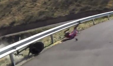 Video: Nairo Quintana has pulled out of the Vuelta a Espana after this horrific crash
