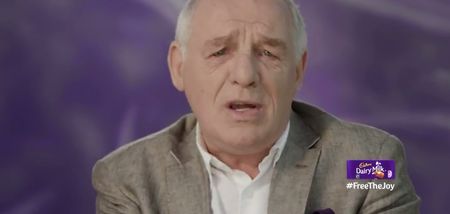 Video: The Eamon Dunphy/John Giles ad for Cadburys has to be seen to be believed