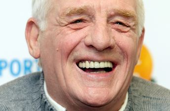 Pic: Driving down Capel Street, this JOE reader saw Eamon Dunphy and asked for a selfie…
