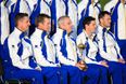Pic: The European team’s Ryder Cup suits are a bit on the dodgy side