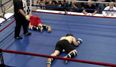 Video: Two MMA fighters strike each other in the balls at the exact same time