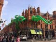 Pic: Have you seen the giant octopus overlooking George’s Street in Dublin?