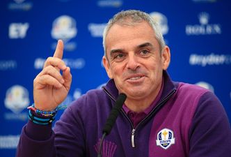 Pic: This basic woolly hat on sale at the Ryder Cup will cost you over €100