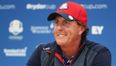 Vine: Phil Mickelson had a cheeky pop at Rory McIlroy and Graeme McDowell today