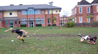 Video: We can’t stop laughing at this amateur rugby switch-pass fail