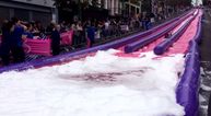 Video: This massive waterslide in Derry is a brand new way to get soaking wet for charity
